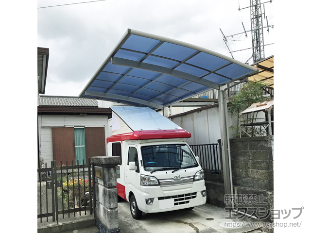 岐阜県可児市ののカーポート レイナポートグラン　積雪〜20cm対応 施工例