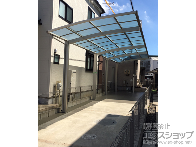 愛知県あま市ののカーポート レイナポートグラン 縦連棟　積雪〜20cm対応 施工例