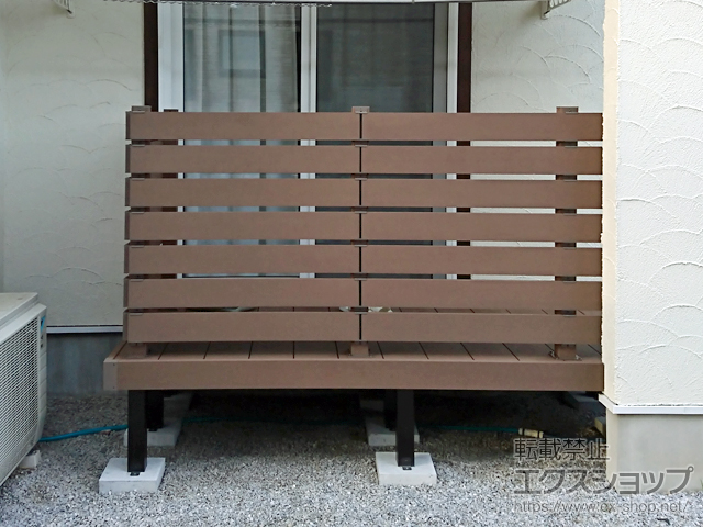 群馬県太田市ののウッドデッキ マージウッドデッキ 施工例