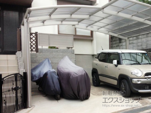 兵庫県神戸市ののサイクルポート・駐輪場 レイナポートグランミニ 積雪〜20cm対応 施工例