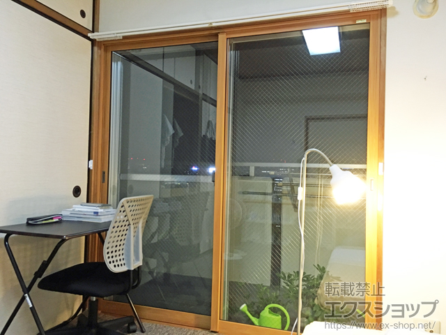 福岡県福岡市のの二重窓（内窓） インプラス ダストバリア仕様 引違い窓 2枚建 施工例