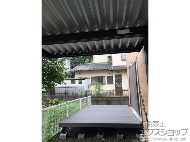 京都府舞鶴市ののウッドデッキ リウッドデッキ 200 施工例