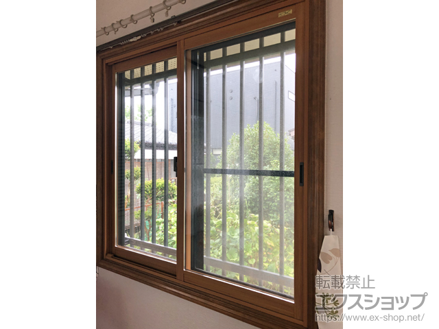 福岡県福岡市のの二重窓（内窓） インプラス ダストバリア仕様 引違い窓 変則2枚建 施工例