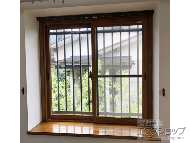 福岡県福岡市のの二重窓（内窓） インプラス ダストバリア仕様 引違い窓 変則2枚建 施工例