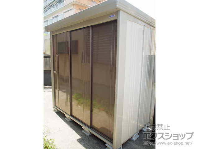 兵庫県神戸市のの物置・屋外倉庫 Mr.ストックマンダンディ 一般型 2200×1222×2110（ND-2212） ND-2212-B 施工例