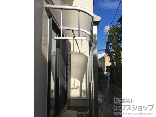 東京都大田区ののテラス屋根 ヴェクターテラス R型 テラスタイプ 単体 積雪〜20cm対応 施工例