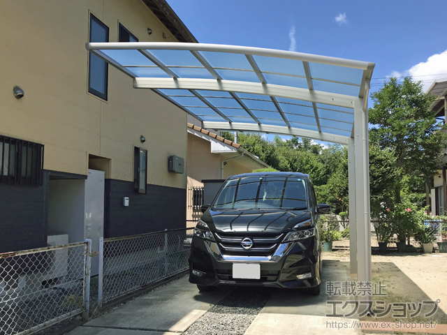 大分県大分市ののカーポート レイナポートグラン　積雪〜20cm対応 施工例