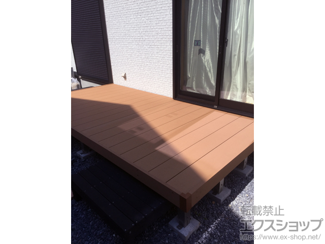 愛知県知多郡武豊町ののウッドデッキ リウッドデッキ 200 施工例