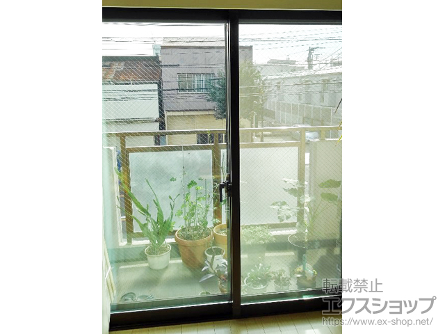 神奈川県藤沢市のの二重窓（内窓） インプラス ダストバリア仕様 引違い窓 2枚建 施工例