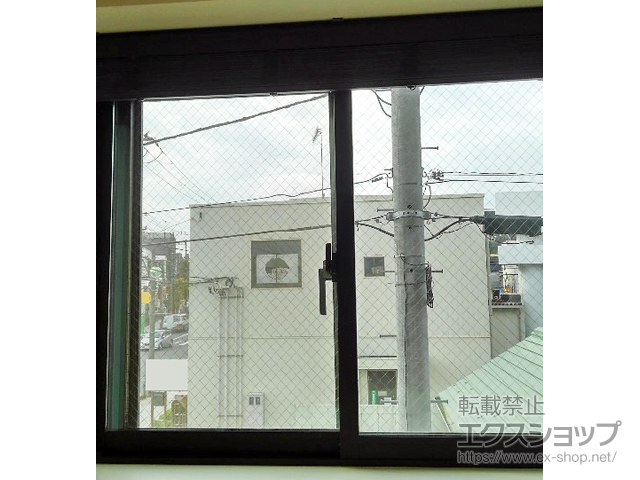 神奈川県藤沢市のの二重窓（内窓） インプラス ダストバリア仕様 引違い窓 2枚建 施工例