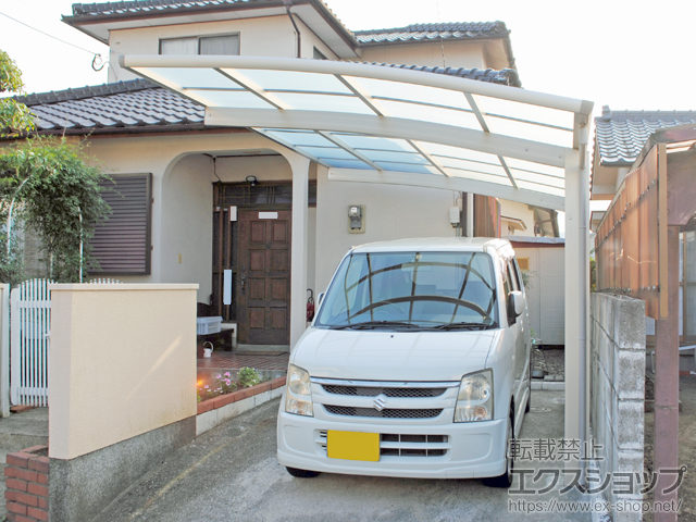 大分県大分市ののカーポート レイナポートグラン　積雪〜20cm対応 施工例