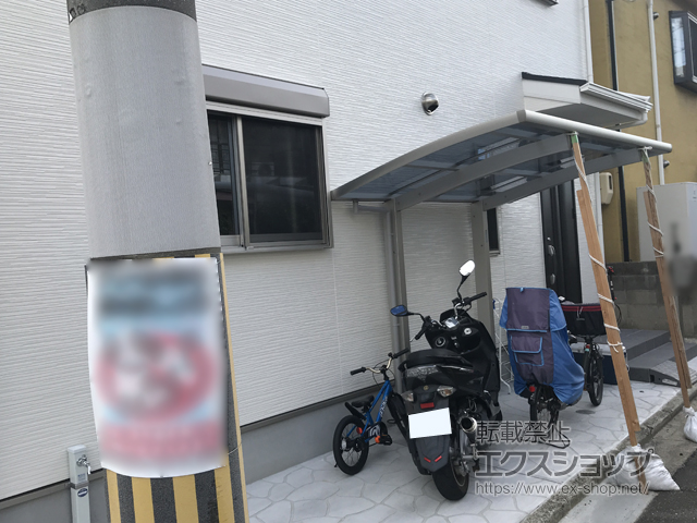 大阪府寝屋川市ののサイクルポート・駐輪場 レイナポートグランミニ 積雪〜20cm対応 施工例