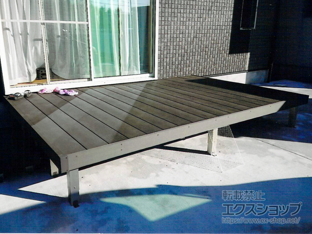 神奈川県愛甲郡愛川町ののウッドデッキ リウッドデッキ 200 施工例