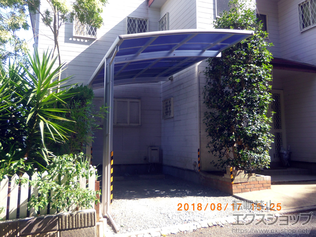 福岡県糸島市ののカーポート レイナポートグラン　積雪〜20cm対応 施工例