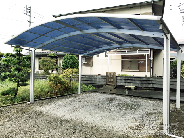 愛媛県四国中央市ののカーポート レイナツインポートグラン　積雪〜20cm対応 施工例