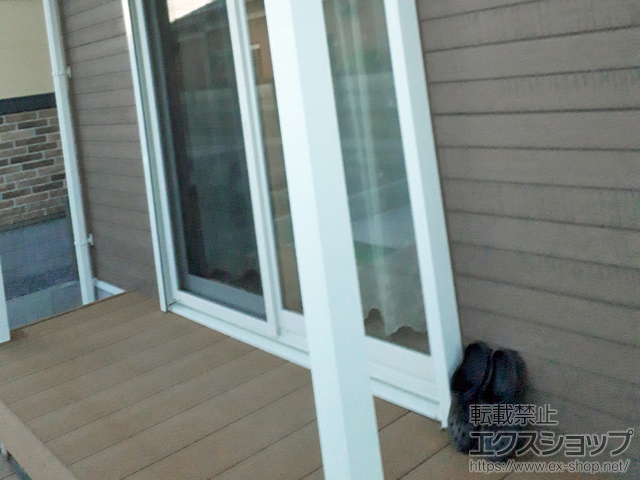 埼玉県春日部市ののウッドデッキ リウッドデッキ 200 施工例