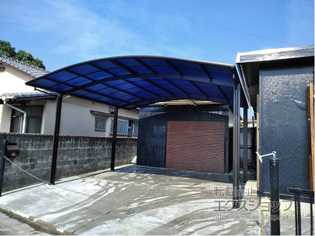 福岡県大牟田市ののカーポート レイナツインポートグラン　積雪〜20cm対応 施工例