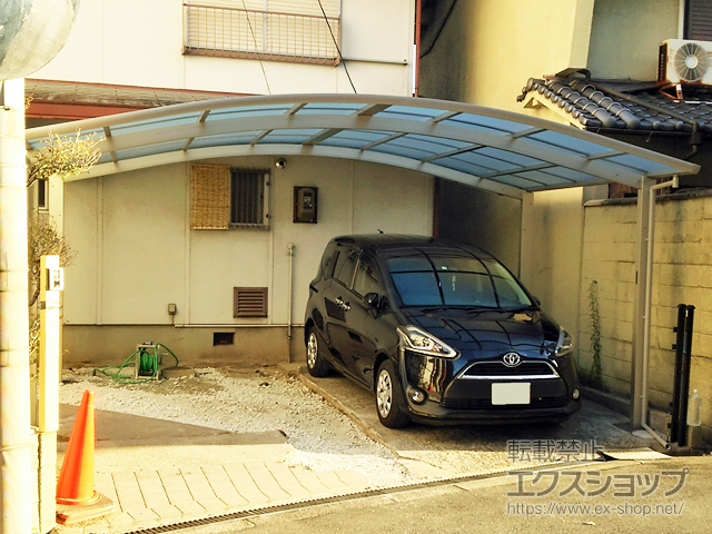 大阪府大阪市ののカーポート レイナツインポートグラン　積雪〜20cm対応 施工例
