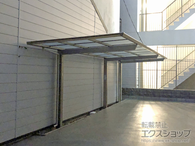 大阪府池田市ののサイクルポート・駐輪場 セルフィ ミニ 延長 積雪〜20cm対応 施工例