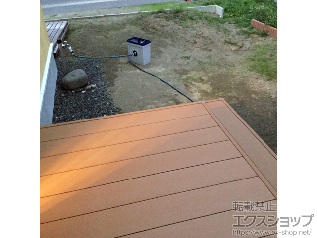 北海道札幌市ののウッドデッキ リウッドデッキ 200 施工例