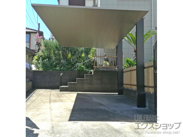 東京都大田区ののカーポート カーポートSC 積雪〜20cm対応 施工例