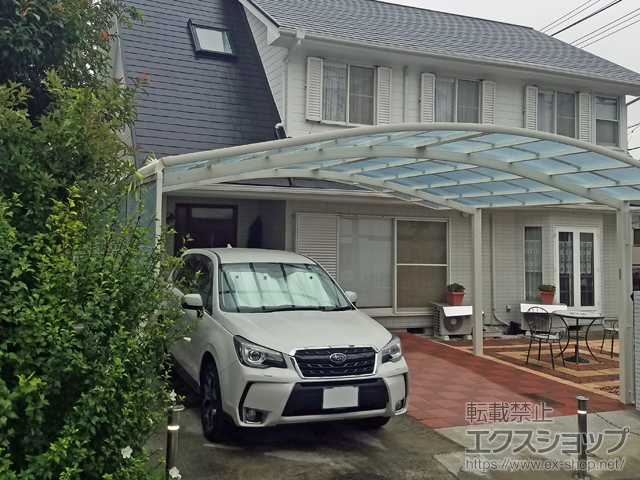 神奈川県横浜市ののカーポート レイナツインポートグラン　積雪〜20cm対応 施工例