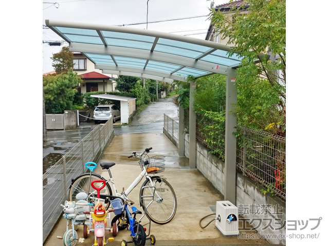 神奈川県中郡大磯町ののカーポート レイナポートグラン 延長　積雪〜20cm対応 施工例