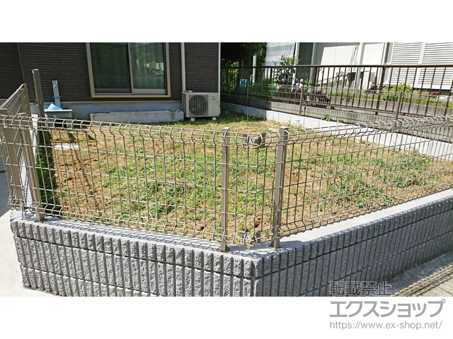 千葉県千葉市のの門扉 ハイグリッド門扉N8型 片開き 柱使用 施工例