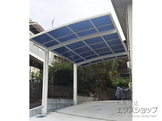 千葉県船橋市ののカーポート レイナポートグラン 積雪〜20cm対応 施工例