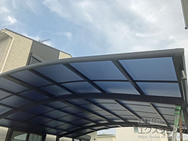 大阪府松原市ののカーポート レイナツインポートグラン　積雪〜20cm対応 施工例