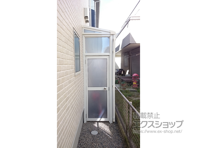 愛知県名古屋市ののストックヤード スピーネストックヤードF型 パネルタイプ ヤード仕様 積雪〜20cm対応 施工例