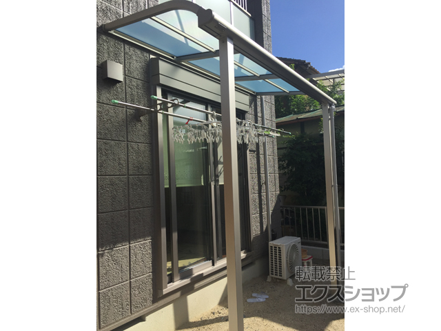 愛知県名古屋市ののテラス屋根 ヴェクターテラス R型 テラスタイプ 単体 積雪〜20cm対応 施工例