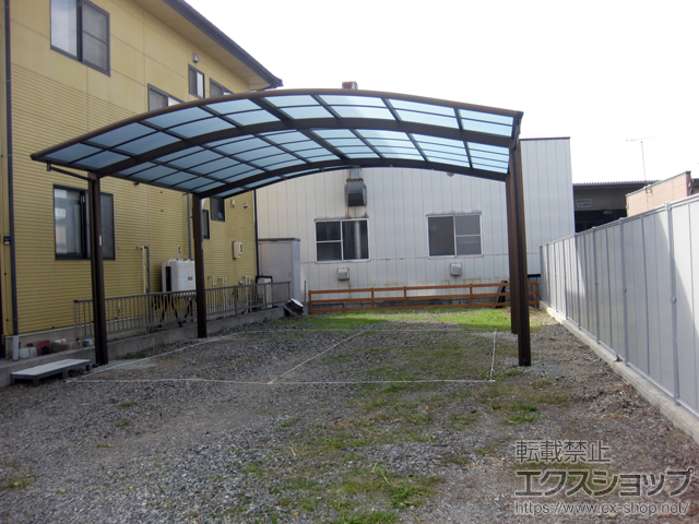 長野県長野市ののカーポート レイナツインポートグラン　積雪〜20cm対応 施工例