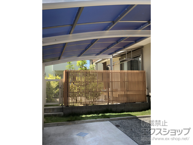 福岡県古賀市のの門扉 プレシオス門扉 縦格子 片開き 施工例