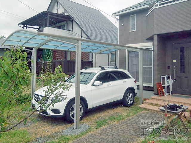 滋賀県高島市ののカーポート レイナワンポートグラン　積雪〜20cm対応 施工例