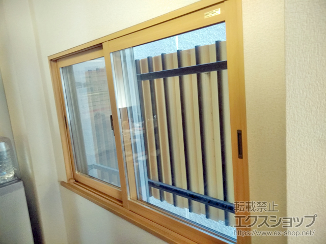東京都台東区のの二重窓（内窓） インプラス ダストバリア仕様 引違い窓 2枚建 施工例
