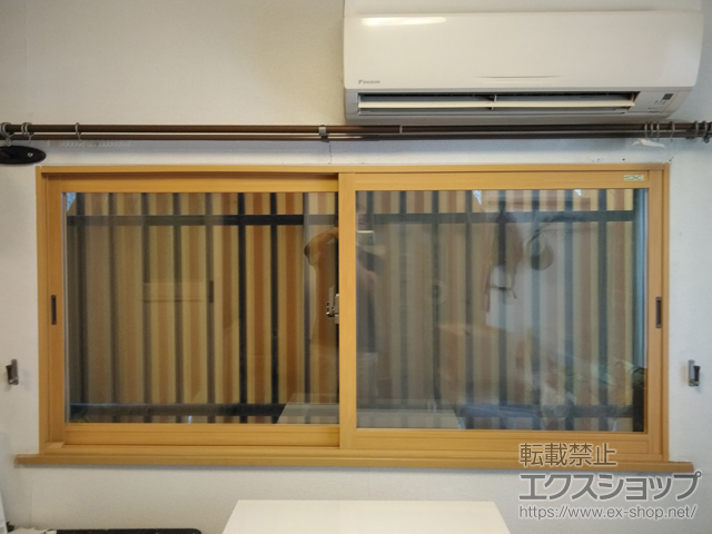 東京都台東区のの二重窓（内窓） インプラス ダストバリア仕様 引違い窓 2枚建 施工例