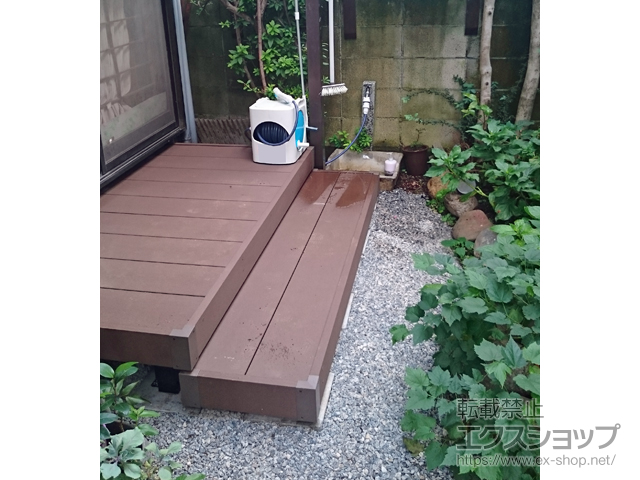 東京都西東京市ののウッドデッキ リウッドデッキ 200 施工例