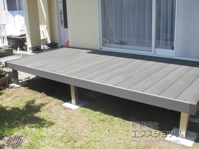 神奈川県中郡大磯町ののウッドデッキ リウッドデッキ 200 施工例