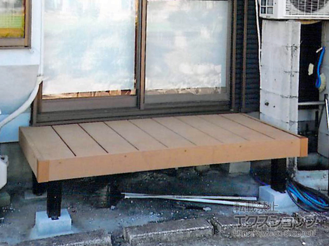 大分県大分市ののウッドデッキ マージウッドデッキ 施工例