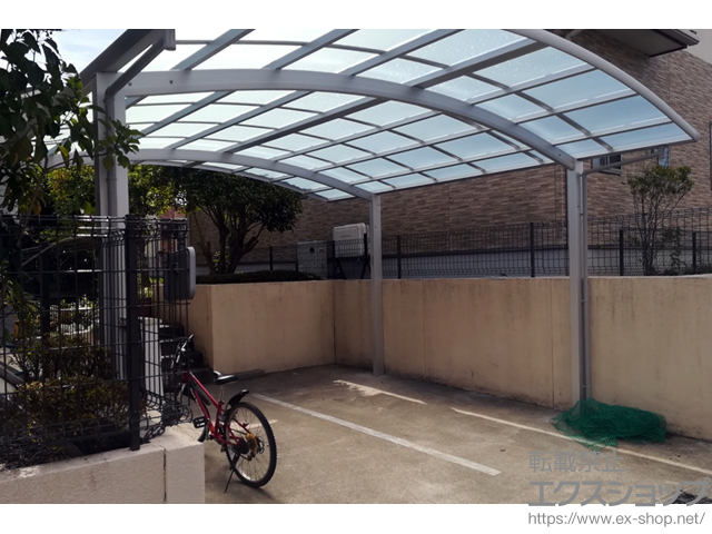 宮崎県宮崎市ののカーポート レイナツインポートグラン　積雪〜20cm対応 施工例