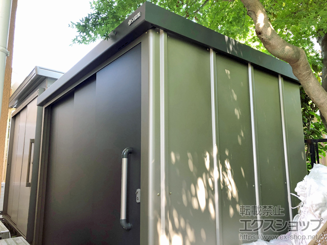 神奈川県横浜市のの物置・屋外倉庫 エスケーエイト SK8-130 一般型 2600×1600×1940 SK8-130-GK 施工例