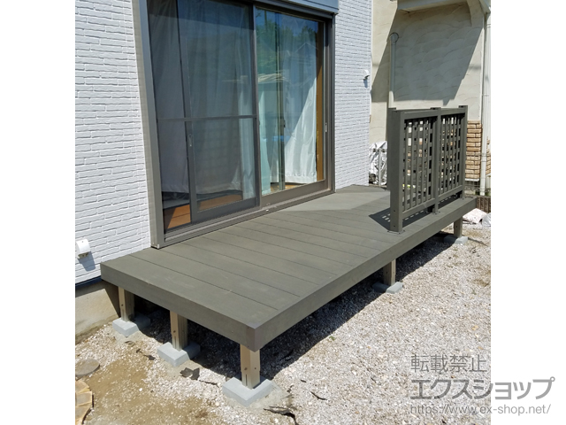 埼玉県入間市ののウッドデッキ リウッドデッキ 200 施工例