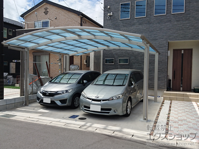 千葉県千葉市ののカーポート レイナツインポートグラン　積雪〜20cm対応 施工例