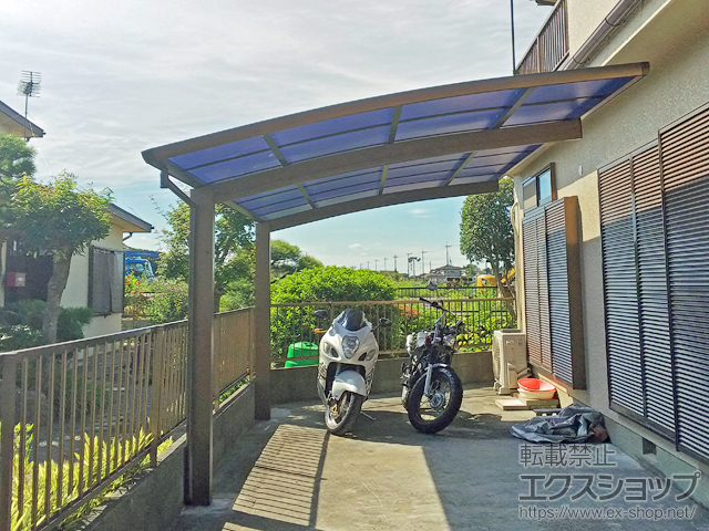 埼玉県幸手市ののカーポート レイナポートグラン　積雪〜20cm対応 施工例