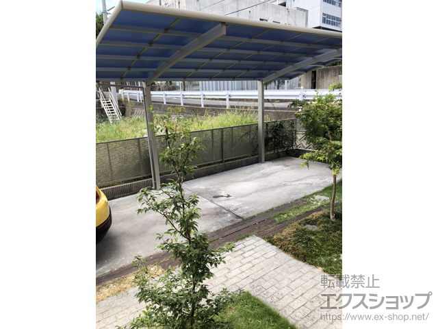 岡山県津山市ののカーポート レイナポートグラン　積雪〜20cm対応 施工例