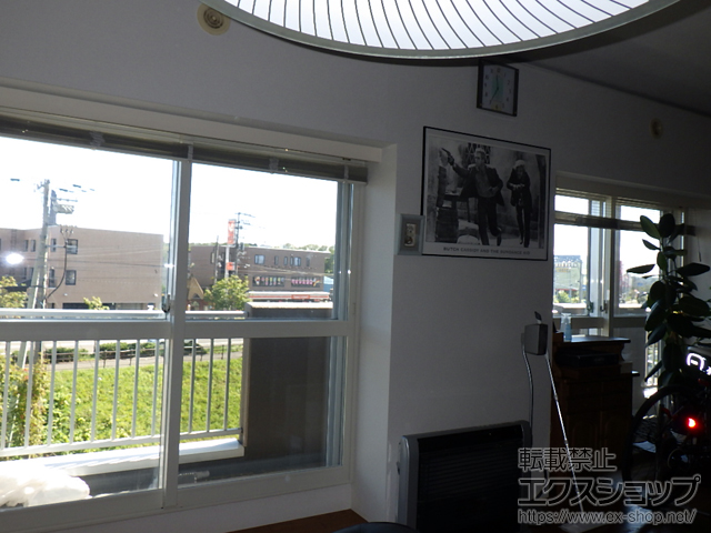 北海道江別市のの二重窓（内窓） インプラス ダストバリア仕様 引違い窓 2枚建 施工例