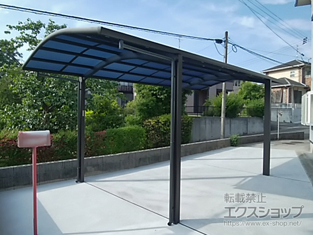 山口県山陽小野田市ののカーポート レイナワンポートグラン　積雪〜20cm対応 施工例