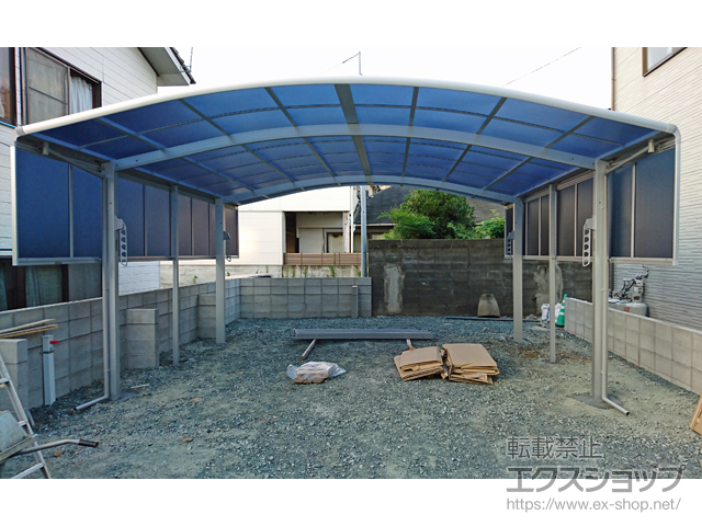 熊本県熊本市ののカーポート レイナツインポートグラン　積雪〜20cm対応 施工例