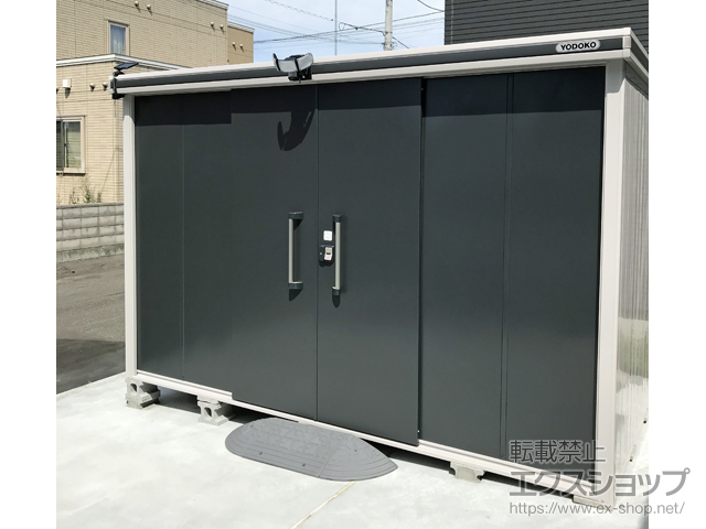 北海道札幌市のの物置・屋外倉庫 エルモ 積雪型 3620×2220×2358（LMDS-3622H） LMDS-3622H-SM 施工例